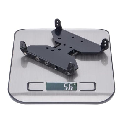 Carbon Fiber Chassis Skid Plate Transmission Plate for 1/10 RC Crawler Car Axial SCX10 Capra 1.9 UTB F9 AXI03004 Upgrade Parts