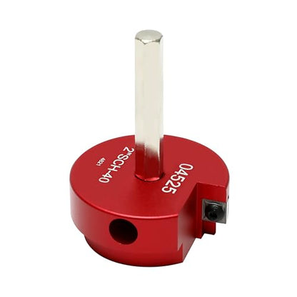 HFS(R) 4 Pcs PVC Pipe Reamer Tool, 1-1/2",2",3",4" - Fits 1/2" Drill, PVC Fitting Saver & Plastic Pipe Fitsting Reamer Socket Saver Plumbing Tool for Schedule 40 Plastic Pipes - size: 1-1/2",2",3",4"