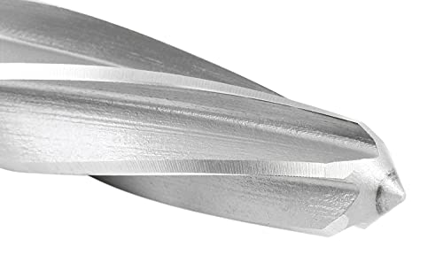 Accusize Industrial Tools 1-1/16'' H.S.S. Aligning Reamer with 3/4'' / 0.75'' Weldon Shank, Spiral Flute, 0521-1716 - size: 1-1/16 in