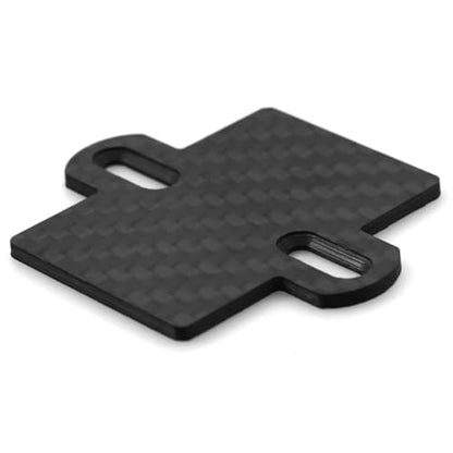 RC Car Upgrade Part for Traxxas for Slash 4X4 2WD 4WD 1/10 Carbon Fiber ESC Mount Plate Fixed Plate Short Course Truck Upgrade Parts Accessories