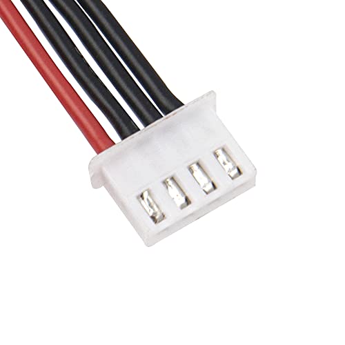 5Pcs ShareGoo 20CM JST-XH Balance Plug Charging Extension Wire Cable 22AWG for RC Car FPV Boat LiPo Battery Balance Charging (4Pin for 3S) - style: 4Pin for 3S