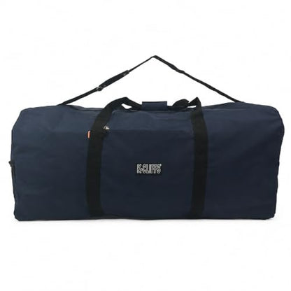 Heavy Duty Cargo Duffel Large Sport Gear Drum Set Equipment Hardware Travel Bag Rooftop Rack Bag - color: Navy, size: 21" x 10" x 9"