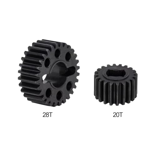 RC Models Parts For Vanquish For VS4-10 For Phoenix For F10 Portal Axle 1/10 RC Crawler Steel 28/20T Portal Gear Set Remote Control Car Repair Parts