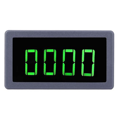 Digital Tachometer for Motor Speed Measurement, Hall Effect Sensor RPM Meter with LED Display, DC 8-24V Range 10-9000