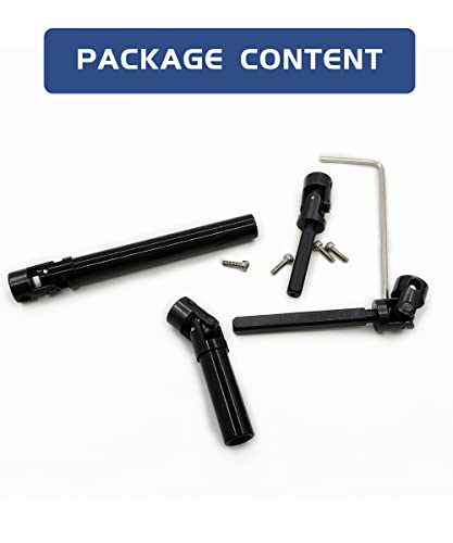 Steel RC Drive Shaft for 1/24 SCX24 Gladiator AXI00005 Axial Upgrade Parts | SCX24 Driveshaft Hardened Steel Upgrade Parts,High Strength,Wear Resistant,CNC machined - size: For SCX24 AXI00005