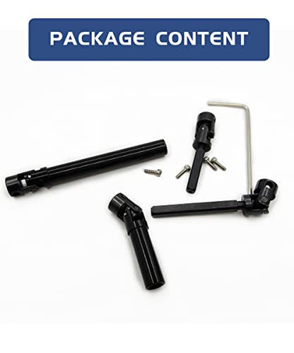 Steel RC Drive Shaft for 1/24 SCX24 Gladiator AXI00005 Axial Upgrade Parts | SCX24 Driveshaft Hardened Steel Upgrade Parts,High Strength,Wear Resistant,CNC machined - size: For SCX24 AXI00005