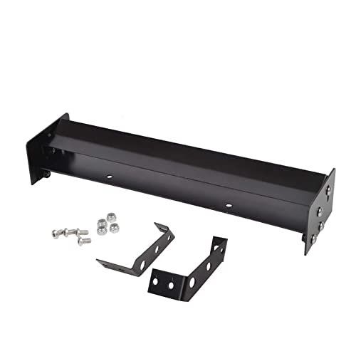 RC Metal Alloy Rear Wing Tail Spoiler for 1/10 RC On Road Racing Drift Car HSP HPI Redcat Kyosho Tamiya TT-01 TT02 (180mm Double Deck) - color: 180mm, Double Deck