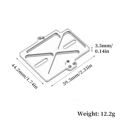 Compatible with TRAXXAS for Mini for Maxx RC Truck Car Upgrade Modification Parts Accessories Metal ESC Mount Plate RC Parts
