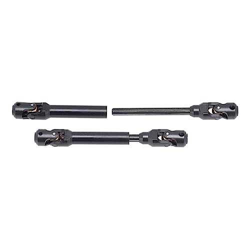 Universal Drive Shaft Transmission Shaft Metal Drive Shaft CVD Axle Set Lightweight Metal CNC Machined Suitable for RC Model Car Truck, 96-143mm - color: 96-143mm