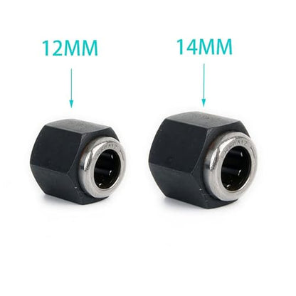 RC 14mm Hex Nut One Way Bearing RC Pull Start Parts R025 Compatible with SH 28 Engine for Traxxas HSP Redcat Himoto 1/10 RC Nitro Engine Cars 94188 94122