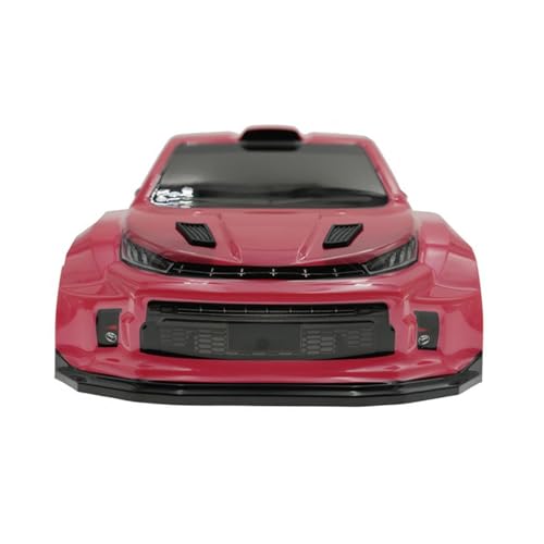 RC Car Body Shell PVC 37x16.7x11cm Replacement DIY Upgraded for SY1204 Series Quick Installation Lightweight Repair Parts, Red