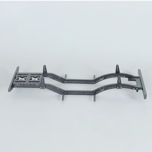 RC Frame Parts For Axial For SCX10 D90 TF2 B5 1/10 Metal Chassis Set Rails Frame With Shock Towers For Leaf Springs Mounting Holes RC Crawler Upgrade