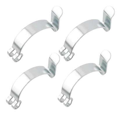 4PCS Air Filter Clips, High Strength Metal Air Filter Box Clips, Heavy Duty Airs Filters Box Latch for Fastening Connection, Universal Car Cleaner Housing Lid Spring Clip Retaining Clamp