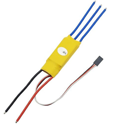 High-Power Brushless Motor High Speed Electronic Speed Controller ESC 40A for RC Plane Helicopter