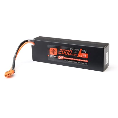 Spektrum 11.1V 2000mAh 3S 30C Smart G2 LiPo Battery | SPMX203S30H2, IC2 Connector