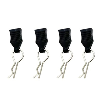 RC Body Clips 60 Pcs RC Car Clips Body Shell for 1/12 1/14 1/16 1/18 Metal R Buckles Truck Buggy Pins Cars Parts