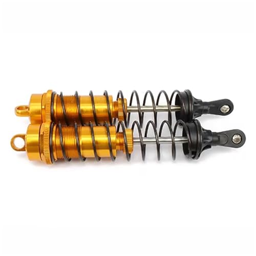 RC Repair Parts Compatible with Hpi for Up 1/8 RC for Buggy Truck Crawler Upgrades Parts Aluminum Adjustable Shock Absorber Damper(Yellow) - size: Yellow