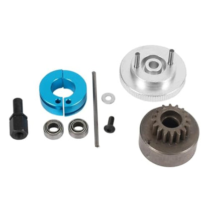 RC Repair Parts for Redcat for Volcano S30 SH-18 VX-18 for Nitro Engine Parts RC 14T Clutch Bell and Shoes with for Spring and Flywheel Assembly Kit Set