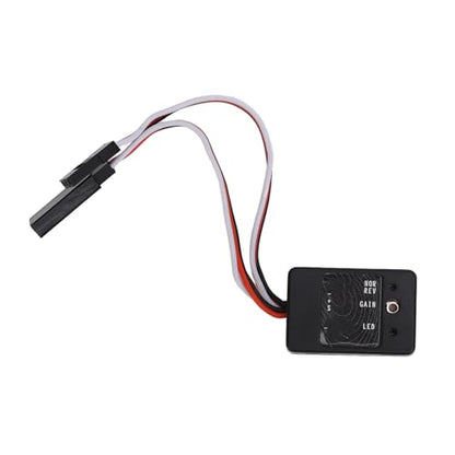 RC Gyro Module, Automatic Stabilization Control with Adjustable Sensitivity, for RC Cars Boats, Compatible with Digital Analog Servos