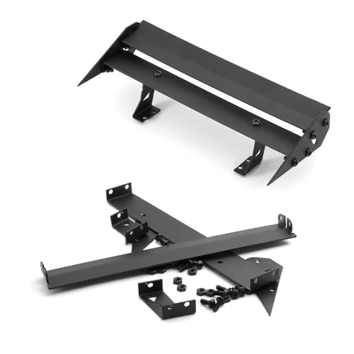 RC Accessory Compatible with Tamiya for TT01 for TT02 XV01 for PTG2 for HSP 1/10 RC On-Road for Racing for Rally Drift Car Metal Tail Wing Rear Spoiler
