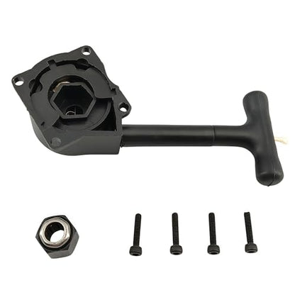 RC Nitro Engine Pull Starter R020 for HSP Redcat Himoto Vertex VX | 12mm One-Way Bearing,R025 Hex Nut,1/10,.16 .18 .21,CXP SH,Nitro Engine,Easy Start,Durable Construction