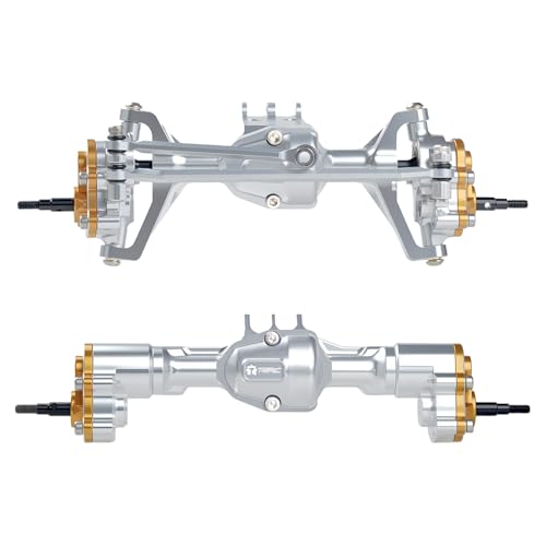 Aluminum +4mm Extended Front Rear Portal Axles Set Assembly for Redcat Ascent-18 1/18 Scale RC Crawler Upgrades