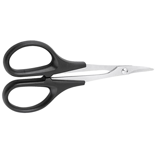 RC Body Reamer Hole Puncher 0-14mm, Curved Scissors & Straight Scissors Combo Repair Tools Set for RC Car Quadcopter Body Shell Body Mounts Lexan Plastic Trimming Cutting, (Black) - color: Black