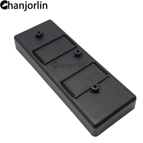 1/10 Crawler Car Battery Tray Case RC Hard Plastic Battery Box Accessories for 2S Lithium & 7.2V NiMH Battery Compatible with 1:10 Off Road Buggy Car Traxxas TRX4 Axial SCX10 II (Black) - color: Black