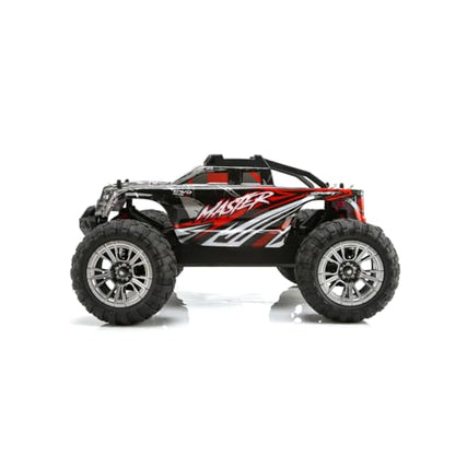 1/16 Scale 4WD RC Monster Truck RTR, 2.4GHz Proportional Off-Road Car | Oversized Off-Road Tires, Metal Shocks, 33KM/H High Speed, Waterproof Design, All Terrains Driving, Gift for Adults