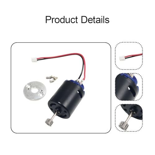 RC Car Motor High Speed 370 Brushed Motor Gear Holder Base Remote Control Vehicle Accessory Metal Electronic Parts Performance, Style A - size: Style A
