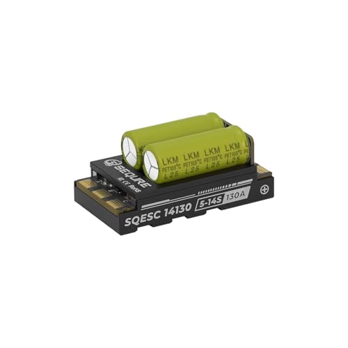 Brushless ESC 130A RC Motor Electric Speed Controller 5-14S | Bidirectional ESC for RC Crawler Cars Helicopters Off-Road Model Cars - ESCape32