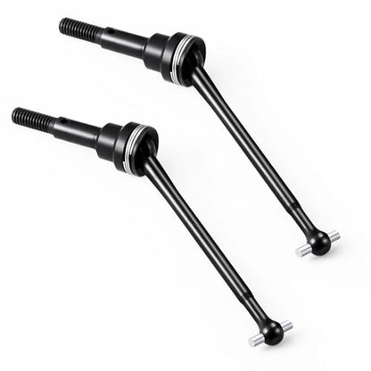 MORLORDY 2Pcs Front CVD Driveshafts Dogbone for 1/12 WL 12428 RC Off Road Truck Upgrade Parts
