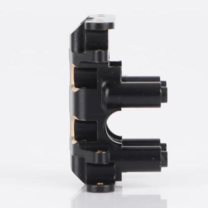 Penitue Brass Skid Plate for 1/30 Axial SCX30, Heavy-Duty Black Coating Chassis Accessories Counterweight for RC Crawler Upgrade