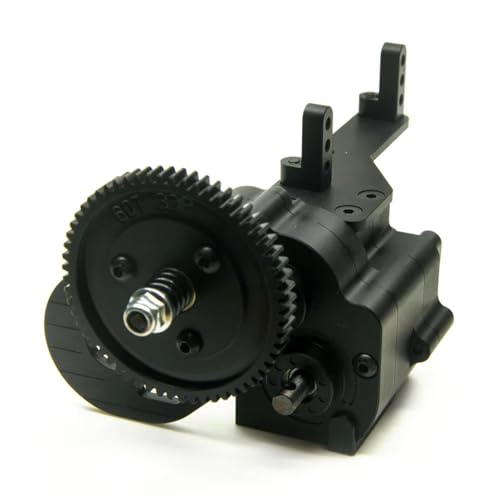 RC Crawler Transmission for Axial for Wraith AX10 for SCX10 1/10 RC 4WD Metal AX2 Transmission Box 2 Speeds Gearbox RC Crawler Upgrade Parts(Transmission Box) - color: Transmission Box