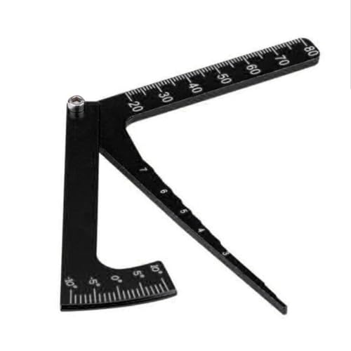 ZEZEFUFU 3 in 1 Up Camber Gauge Tool Set Aluminium Alloy for 1/8 1/10 RC Car Truck New