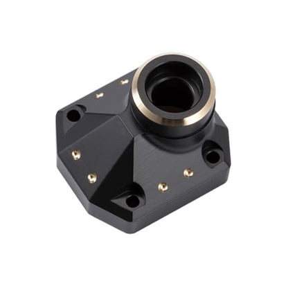 for 1.9UTB SCX10 III 204g Black Brass Steering Knuckles Portal Cover for 1/10 RC Crawler Axial AR45P Currie F9 Axle(Diff Cover) - color: Diff Cover
