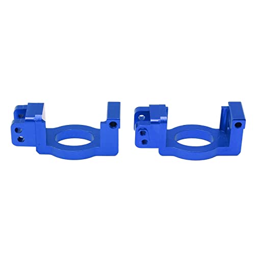 Metal C Hub Carrier Caster Blocks C Shaped Wheel Seat Base Set High Performance RC Car Upgrade Parts for 1/6 Shredder Model Durable Aluminum Alloy Construction (Dark Blue) - color: Dark Blue