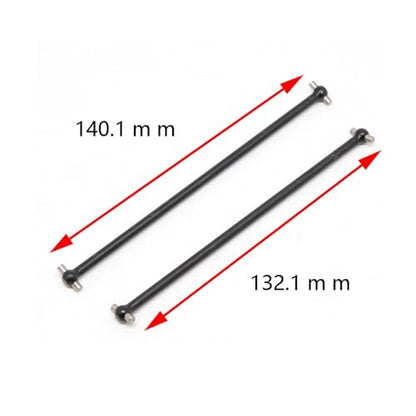 RC Car Drive Shafts for Losi for Lasernut U4 1/10 Transmission Axles for Rock Racer Buggy RC Car Upgrade Parts Metal Front Rear Drive Shaft Dogbone Accessories