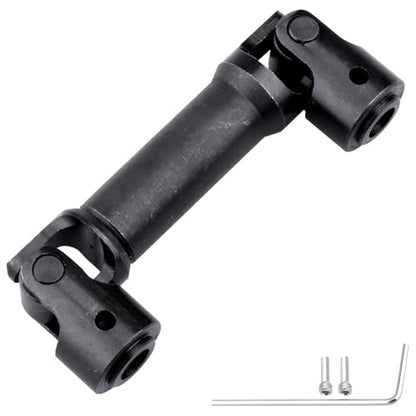 Splined Steel Universal Drive Shaft Driveshafts CVD Axle Shaft 1/10 Scale RC Crawler Car Upgrades Replacement for Traxxas Axial Tamiya RC4WD Redcat Racing (75-102mm Length) - size: 75-102mm Length