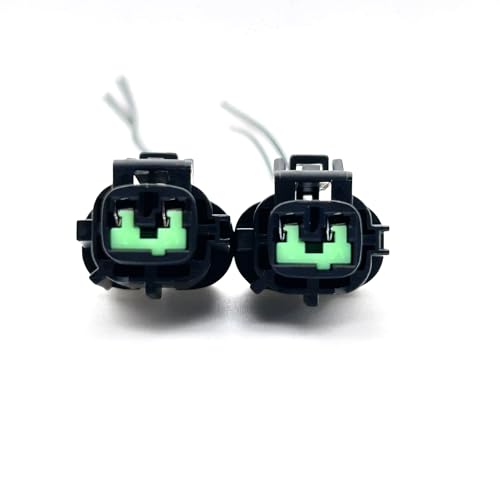 Connector Pigtail Compatible with Nissan Ambient Temperature Sensor - Fits 2002-2021 Models, Part Numbers 1B858, 6185-0865, 6918-1774(2pcs)