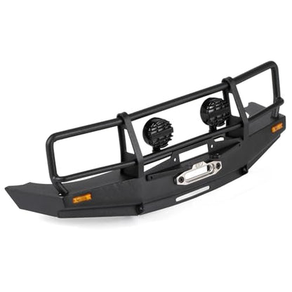 Rc Bumper for LC80 RUN80 RC for Rock Crawler for Chassis 1/10 rc Car Hand Welded Metal Bull Bar Front Bumper Kit
