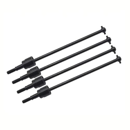 for HSP 94111 94108 94170 8Pcs Steel Dogbone Drive Shaft & Wheel Axle Replacement 08029 02033 For1/10 RC Car Parts,Black RC Car Repair Kit