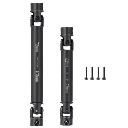Drive Shaft Steel Front Rear Center Shaft | For 1/18 Axial UTB18 Capra 2WD, RC Crawler Car, Upgrade