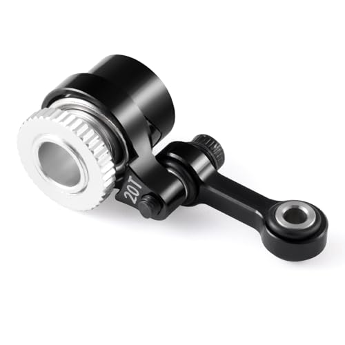 20T Aluminum Servo Saver Arm Set for ARRMA 1/18 Granite 1/16 Mojave | 1/14 Typhon GROM 1/12 Losi Nas-car RC Car Upgrade - style: 20T Servo Saver Set
