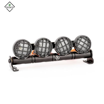 RC Light Bar USB LED Lights 5-Mode Strobe System 4.02 Inch RC Rock Lights for TRX4 SCX10 Redcat Gen7 Upgrades 1/10 RC Crawler Accessories - size: 22MM Led Light