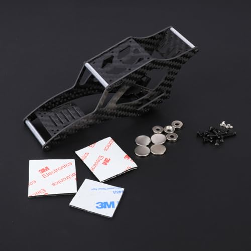 SCX24 LCG Chassis Carbon Fiber Chassis Frame Kit for Axial SCX24 Upgrade Parts 1/24 RC Crawler
