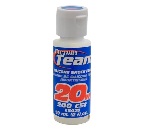 Team Associated 5421 20 Weight Silicone Shock Oil, 2-Ounce