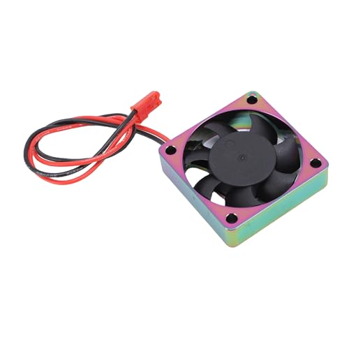 RC Motor ESC Cooling Fan Aluminum Alloy Metal 14000RPM 4010 RC Motor Heatsink Cooling Fan for Replacement High Performance Heat Dissipation Solution for RC Motors and