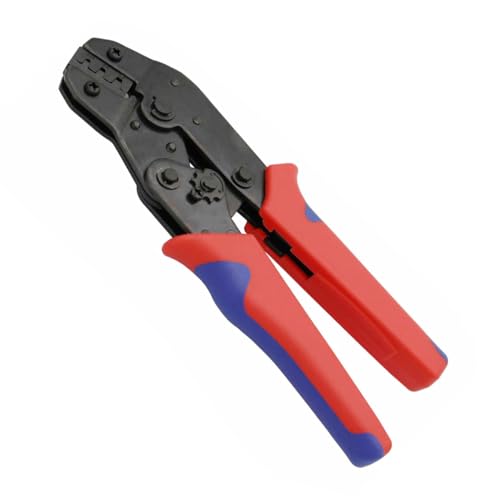 50 Sets JST Servo Connectors Male Female Crimp Pin and Cable Kit with Crimping Tool Compatible for Hitec, Futaba, Spektrum Model Airplanes and RC Cars