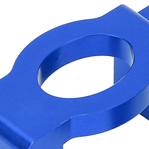Metal C Hub Carrier Caster Blocks C Shaped Wheel Seat Base Set High Performance RC Car Upgrade Parts for 1/6 Shredder Model Durable Aluminum Alloy Construction (Dark Blue) - color: Dark Blue